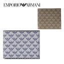 エンポリオアルマーニ EMPORIO ARMANI メンズ ショート 二つ折り財布 YEM122 YH606 86578/ YEM122 YH606 86715 2色 海外輸入新古品