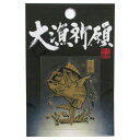 【3点購入で最大P28倍!】ささめ針 蒔絵シール SH254 マダイ ゴールド【メール便】