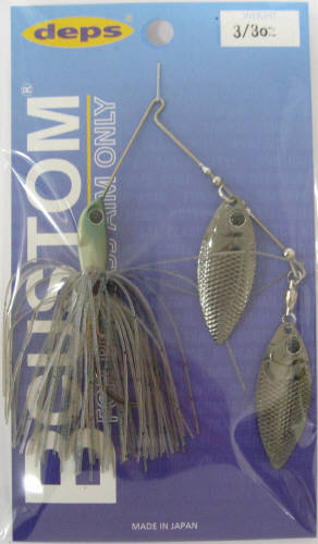 デプス スピナーベイト ビーカスタム（B-CUSTOM） 3／8oz DW 03（ブルースモーク）【メール便】