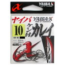 【3点購入で最大P28倍!】ささめ針 ヤイバX ヤイバケン付カレイ XK-05 10号 ブラック【メール便】