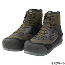 ダイワ フットウェア フィッシングシューズ DS-2680-H スパイクフェルト 25.0cm モスグリーン