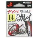 【3点購入で最大P28倍!】ささめ針 ヤイバX ヤイバケン付カレイ XK-05 14号 ブラック【メール便】