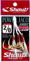 【3点購入で最大P28倍!】シャウト パワフルジャコ(POWERFUL JACO) 08−PJ 2/0【メール便】