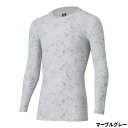 ダイワ ウェア DU-6021S アイスドライ クルーネックアンダーシャツ M マーブルグレー