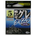 【3点購入で最大P28倍!】ささめ針 喰わせグレ ケイムラ5号【メール便】