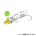 シマノ 太刀魚ゲッター ツイン噛む 4号 OO−004L 08T(グローゴールド)