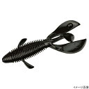 【3点購入で最大P28倍!】DSTYLE ワーム トラスター 3.8インチ ブラック【メール便】