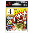 【3点購入で最大P28倍!】ささめ針 ダブルケン付 イサキ アマダイ XZ-03 針4号 ゴ-ルド【メール便】