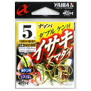 【3点購入で最大P28倍!】ささめ針 ダブルケン付 イサキ アマダイ XZ-03 針5号 ゴ-ルド【メール便】