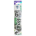 【3点購入で最大P28倍!】ささめ針 糸付 ヤマメ鈎 AA702 針6号-ハリス0.4号 青【メール便】
