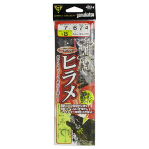 がまかつ 掛りすぎヒラメ仕掛 HS-028 親針7号/孫針#8-ハリス6号