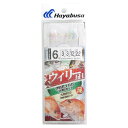 海戦 ウィリー五目 伊勢尼フロロ 3本鈎2セット SN171 針6号-ハリス3号