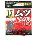 【3点購入で最大P28倍!】ささめ針 ムツ MT-12 17号 赤ケイムラ【メール便】