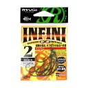 【3点購入で最大P28倍!】ささめ針 リューギ インフィニ HIN051 #2 ブラック【メール便】