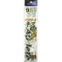 【3点購入で最大P28倍!】ささめ針 アスリートキス 3本遠投モデル K-151 針9号-ハリス1.5号【メール便】