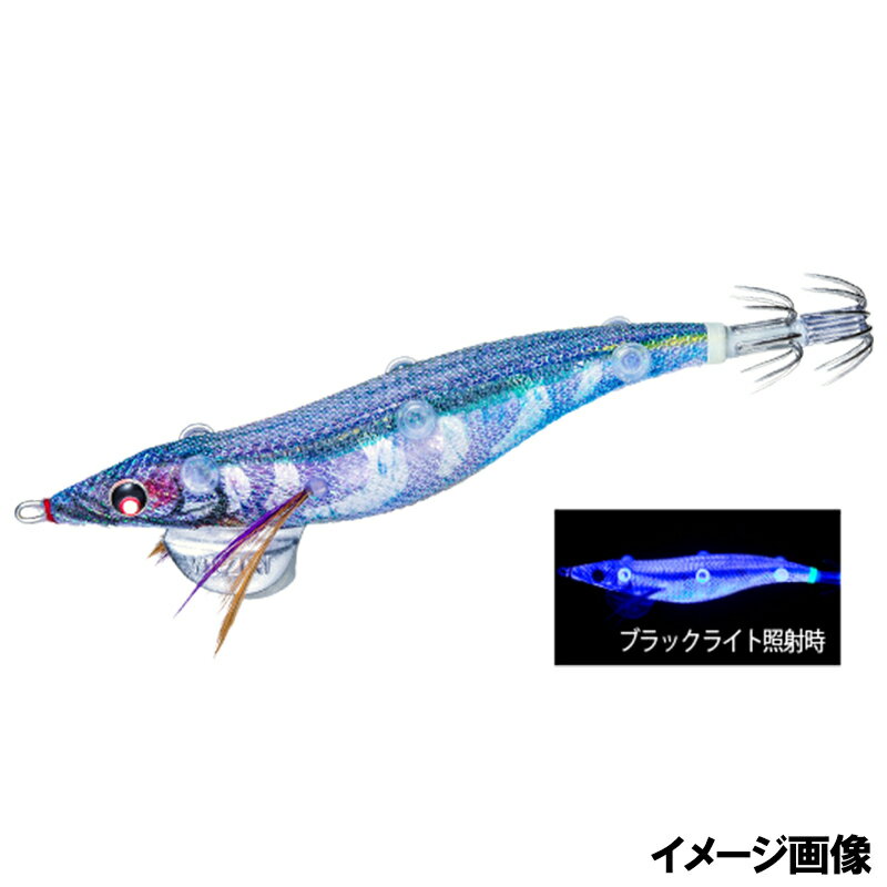 【現品限り】 デュエル エギ ヨーヅリ スシQ(エサ巻エギ)ボトム用 3.5号 6.KVRK キビナゴ