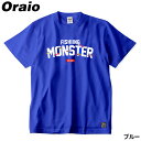 【3点購入で最大P28倍!】ウェア Oraio(オライオ) ビックTシャツ FMロゴ S ブルー【メール便】