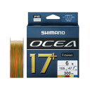 シマノ オシア 17+ PE 300m 6号 10m×5カラー LD-A71Y