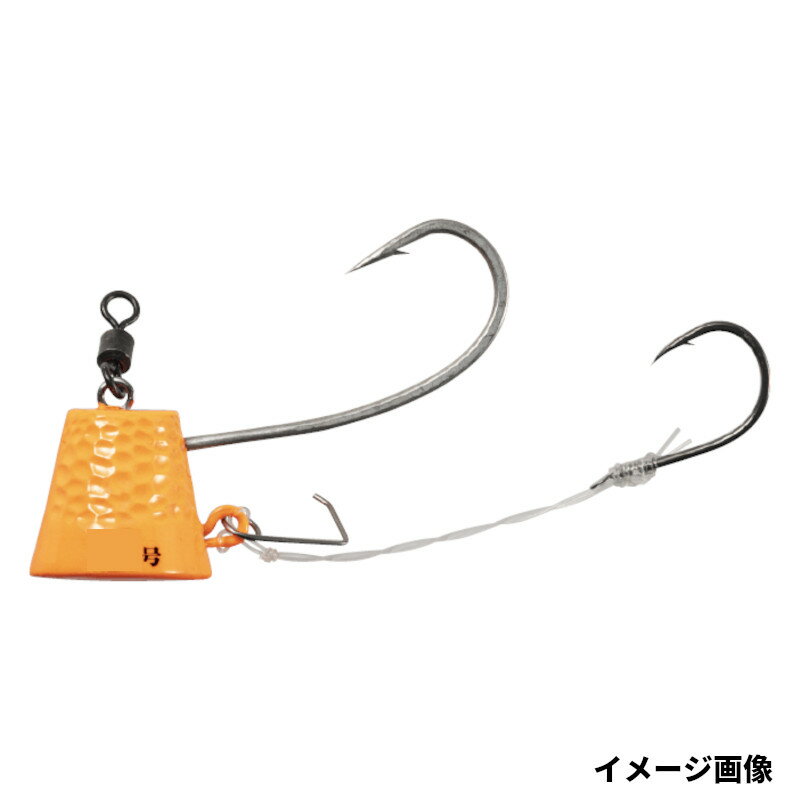 無双真鯛 貫撃テンヤTG エビズレン仕様 6号 6.UVアピールオレンジ SE102