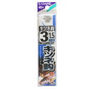 【3点購入で最大P28倍!】ささめ針 糸付 キツネ鈎 AA110 針3号-ハリス1.5号 白【メール便】