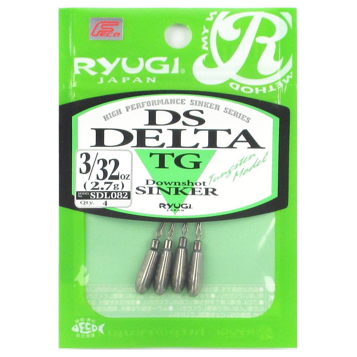 ささめ針 リューギ DSデルタTG SDL082 3/32oz