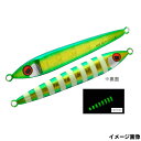 【マラソン開催!期間中はエントリー&3点購入で最大P28倍!】ライズジャパン ジグ ライズジグ フラット 150g RJ13. グリーンゴールドゼブラグロー(4)