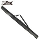 XOOX セミハードスリムロッドケース 160cm ブラック【大型商品】※単品注文限定 別商品との同梱不可。ご注文時は自動キャンセル対応。