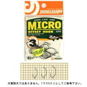【3点購入で最大P28倍!】ささめ針 ジャングルジム ミクロ J400 #3 ブラック【メール便】