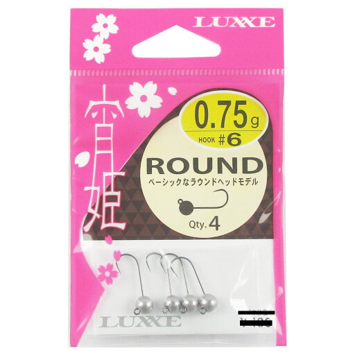 がまかつ ラグゼ 宵姫 ラウンド 0.75g #6 68593 がまかつ ラグゼ 宵姫 ラウンド 0.75g #6 68593