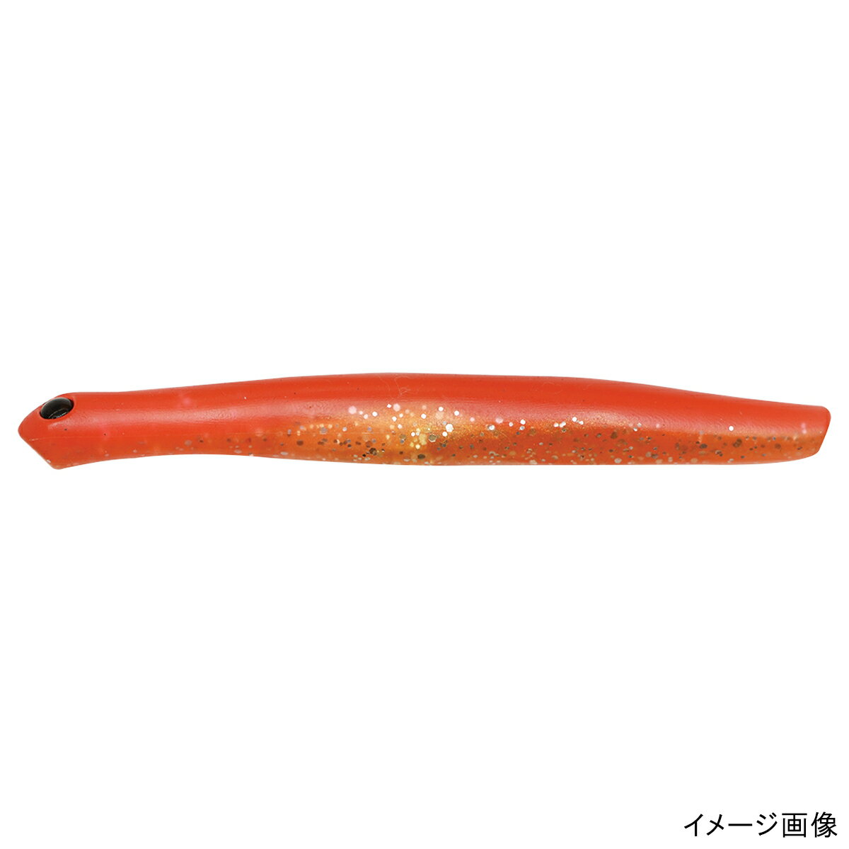 【3点購入で最大P28倍！】【アウトレット】 ジャクソン ルアー うにょうにょ CZO 超絶オレンジラメ【メール便】