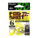 【3点購入で最大P28倍!】ささめ針 リューギ フォグショットTC HFS036 #6 ブラック【メール便】