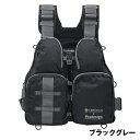 Pazdesign ライフジャケット SLV-024 スーパーライトベスト フリー ブラックグレー