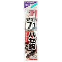 【3点購入で最大P28倍!】ささめ針 ハゼ鈎(赤)糸付 AA900 針7号−ハリス1号【メール便】