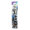 【3点購入で最大P28倍!】ささめ針 チヌ鈎 AA301 針3号−ハリス2号 白【メール便】