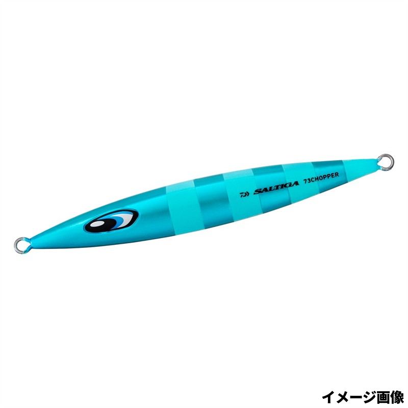 Daiwa Metal Jig Saltiga 73 Chopper 150g ML Zebra Blue Glow