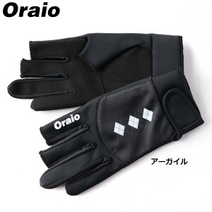 【現品限り】 防寒ウェア Oraio(オライオ) ウィンドブレイクグローブ M アーガイル (防寒)