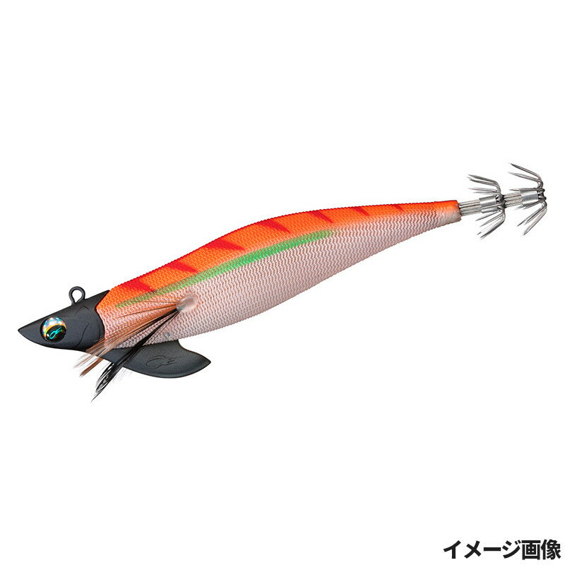 【現品限り】 ダイワ エギ エメラルダス ボート II (ノーマルバージョン) 3.0号(25g) 夜光-ブラックヘッド/オレンジ杉【メール便】