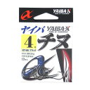 【3点購入で最大P28倍!】ささめ針 ヤイバX ヤイバチヌ XT−05 4号 13本入 ブラック【メール便】