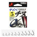 【3点購入で最大P28倍!】ささめ針 ヤイバX ヤイバチヌ XT−05 5号 12本入 ブラック【メール便】