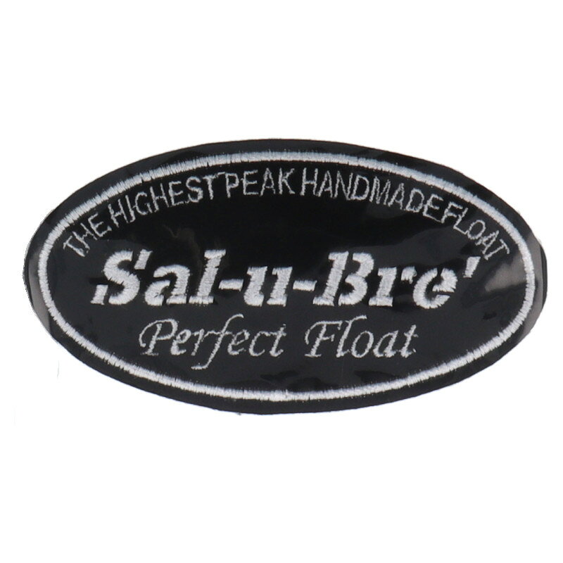 ソルトブレイクジャパン オリジナルワッペン #黒地/白刺繍【メール便】