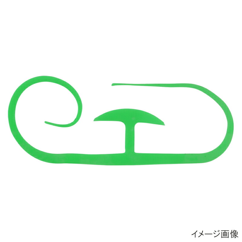 ジャッカル ビンビン玉 T+ネクタイ フレアフィネス 蛍光グリーン(F-0102)【メール便】