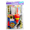 【3点購入で最大P28倍!】ささめ針 ウルトラ簡単飛ばしサビキ(上カゴ式) S-553 S