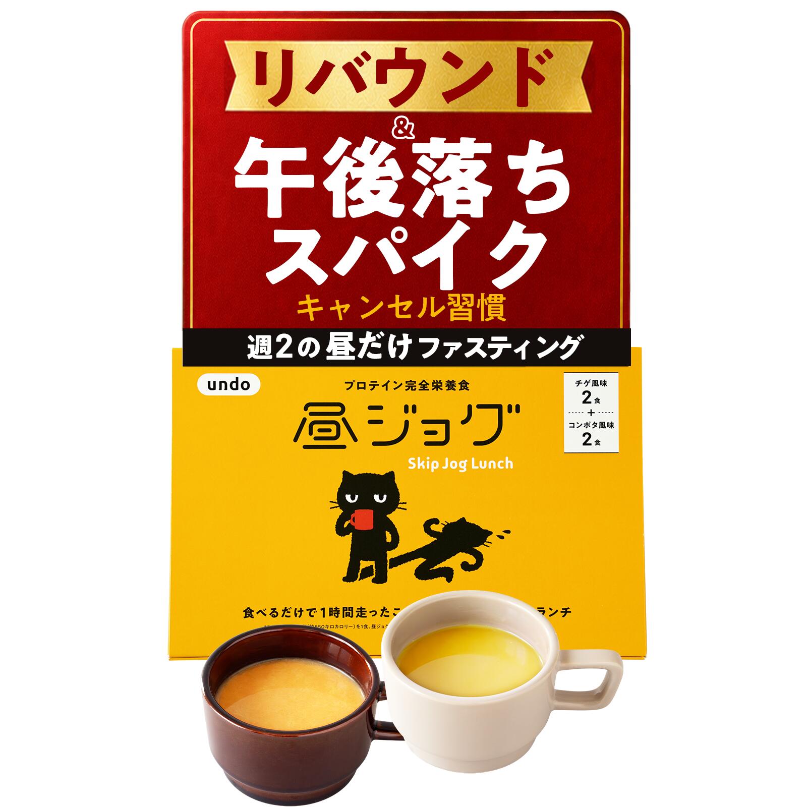 昼ジョグランチファスティング置き換...