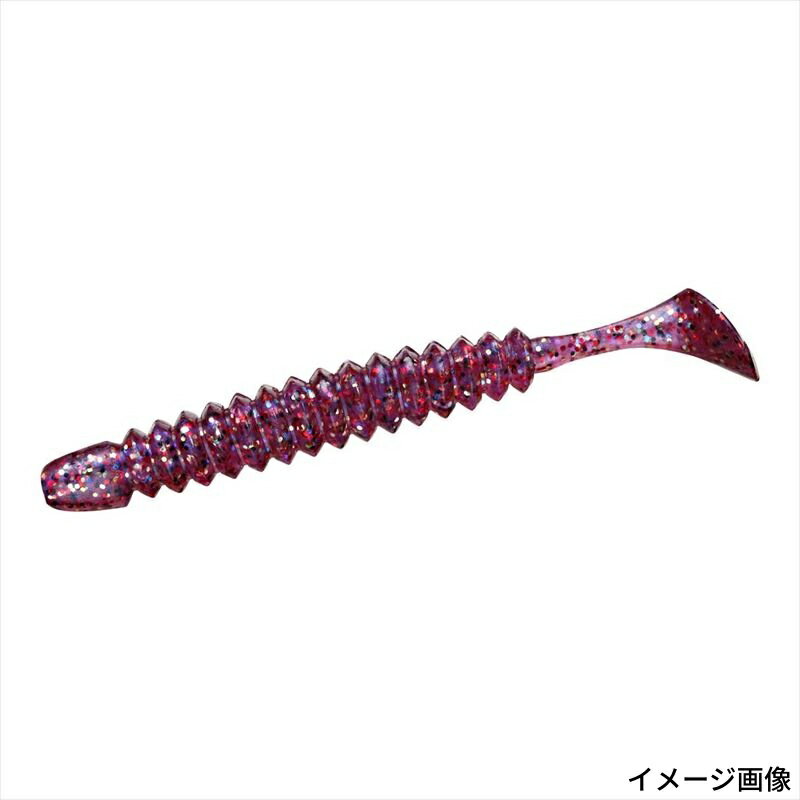 Worm - ダイワ ワーム HRF HRFシャッド 2.6インチ ゆかり【ゆうパケット】