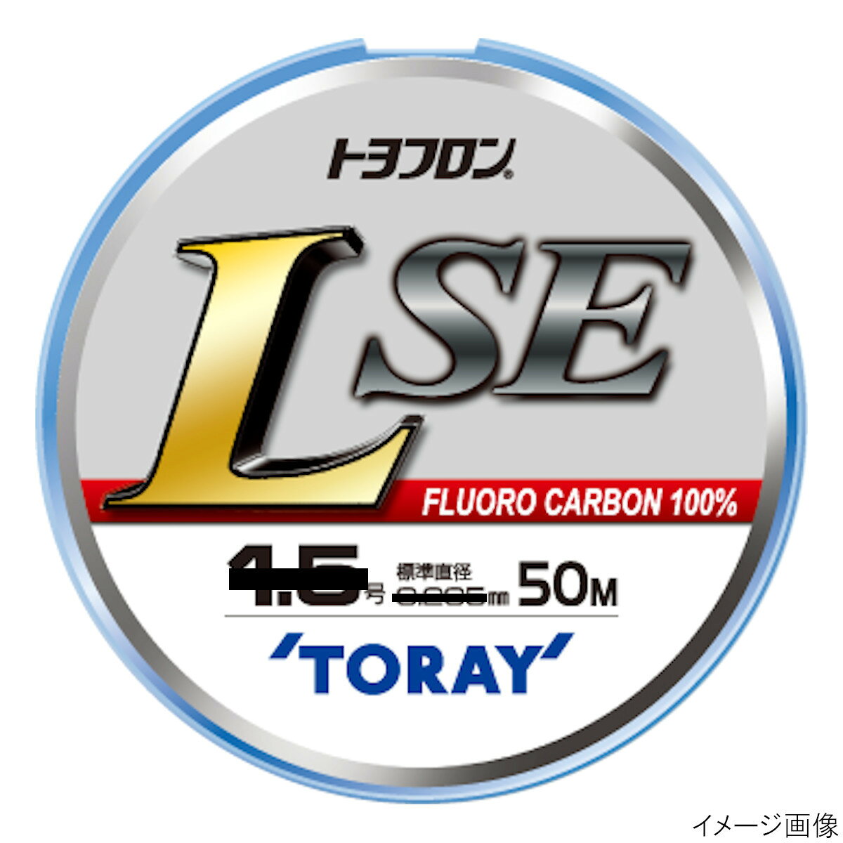 【現品限り】 東レ トヨフロン L-SE 50m 3号 ナチュラル【ゆうパケット】