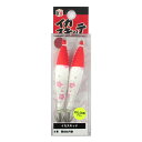 【3点購入でP最大21倍!】釣研 イカスキッテ 4号 夜光 牡丹桜【ゆうパケット】