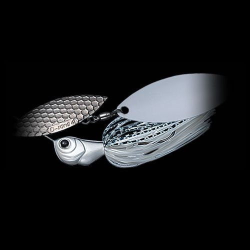 エバーグリーン（EVERGREEN） スピナーベイト D−ゾーン（D−ZONE） TW 3／8oz ＃04（スーパーホワイト）【ゆうパケット】