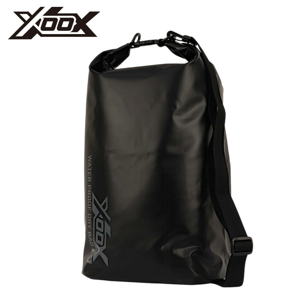 【楽天ブラックフライデー！3点購入で最大28倍！】XOOX ウォータープルーフ ドライバッグ 25L ブラック