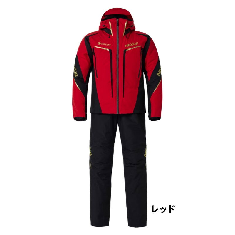 シマノ 防寒ウェア ネクサス ゴアテックス ウォームスーツ 2XL レッド RB-150X