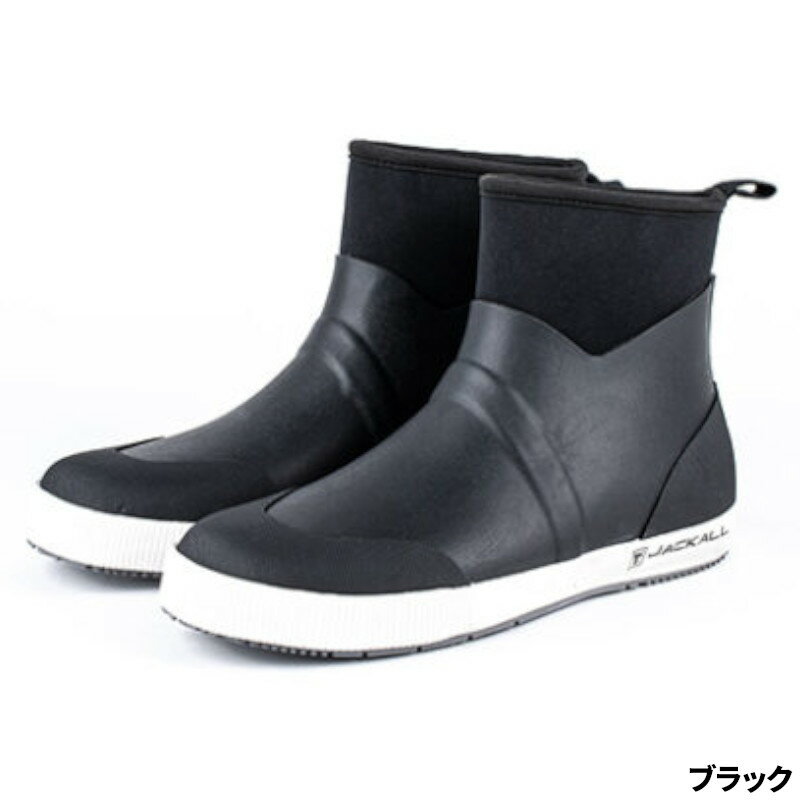 ジャッカル フットウェア ウインターデッキシューズ SH-A001 S (24-24.5cm) ブラック